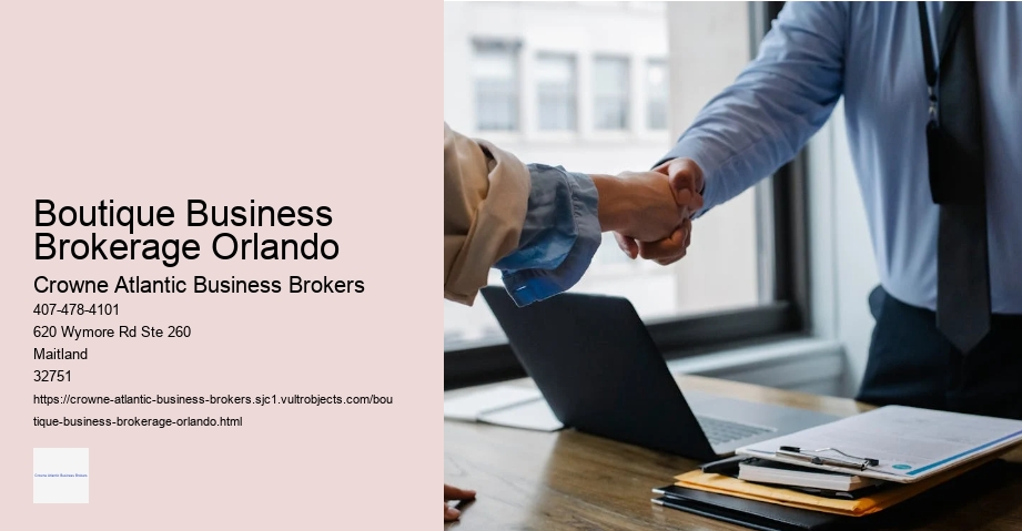 Boutique Business Brokerage Orlando