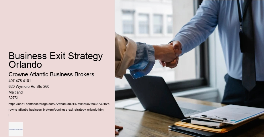 Business Exit Strategy Orlando