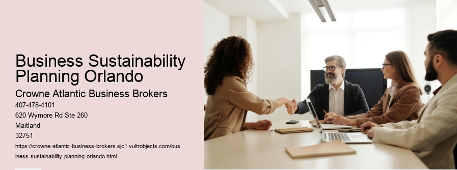 Business Sustainability Planning Orlando